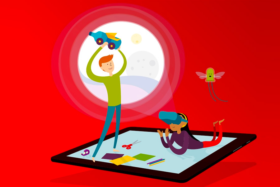El programa DigiCraft de Fundación Vodafone para promover las competencias digitales en niños