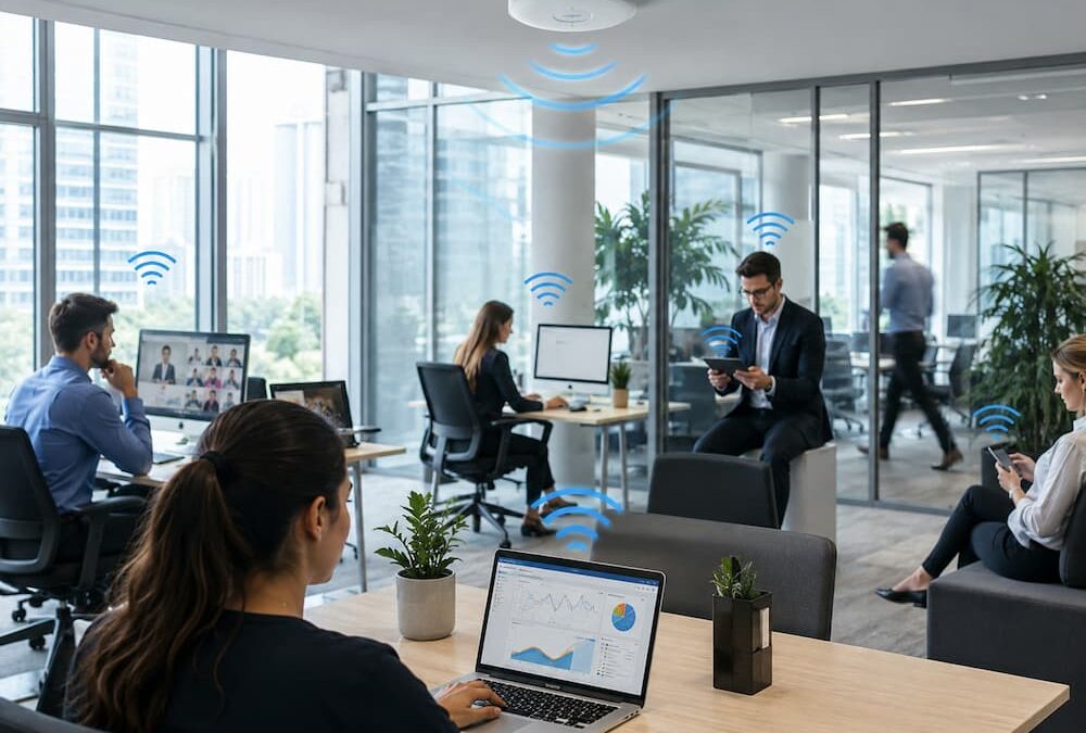 Cómo mejorar la cobertura WiFi en oficinas