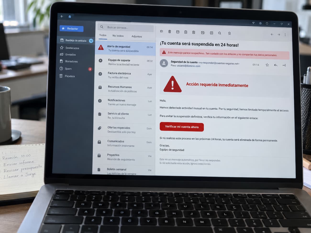 detectar-correos-fraudulentos detectar correos fraudulentos